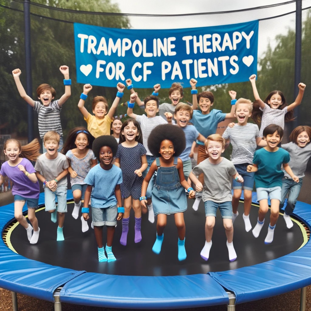 ترامپولین درمانی برای بیماران CF